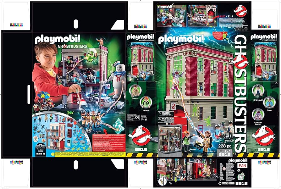Amazon.com: Playmobil Ghostbusters Firehouse : Toys & Games